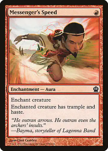 Messenger's Speed - ths Spoiler