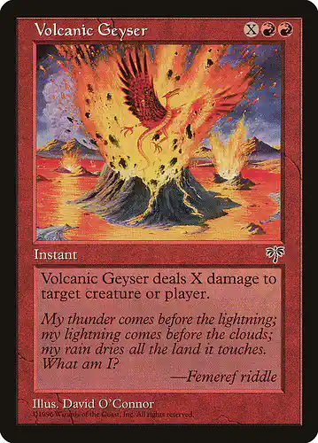 Volcanic Geyser - mir Spoiler