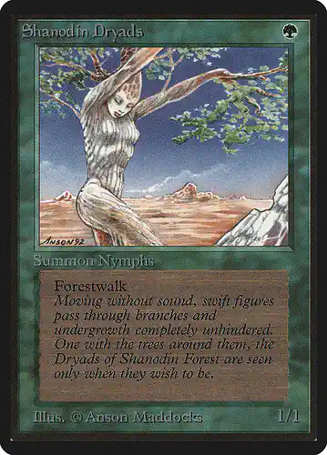 Shanodin Dryads - leb Spoiler