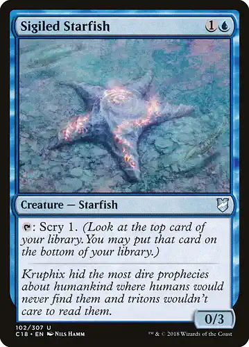 Sigiled Starfish - c18 Spoiler