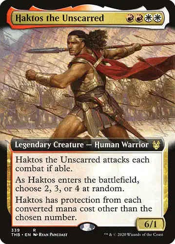 Haktos the Unscarred - thb Spoiler