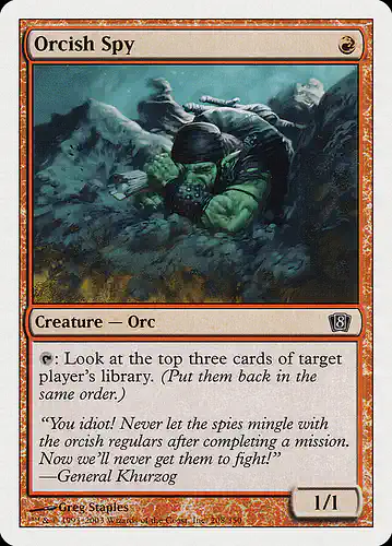 Orcish Spy - 8ed Spoiler