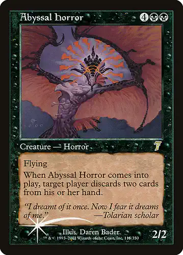 Abyssal Horror - 7ed Spoiler