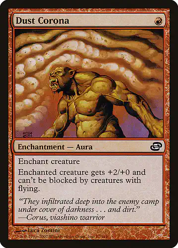 Dust Corona - plc Spoiler