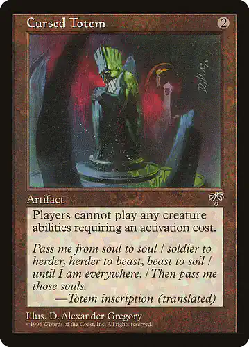 Cursed Totem - mir Spoiler