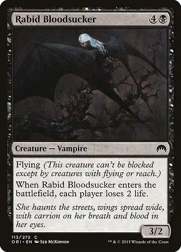 Rabid Bloodsucker - ori Spoiler