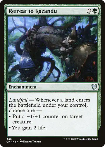 Retreat to Kazandu - cmr Spoiler