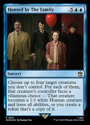Hunted by The Family - who Spoiler
