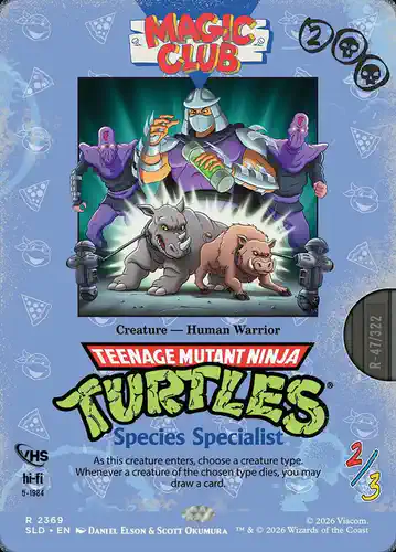 Species Specialist - sld Spoiler