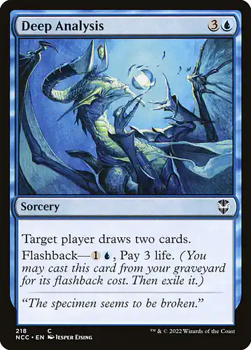 Deep Analysis - ncc Spoiler