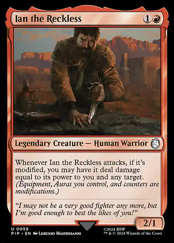 Ian the Reckless - pip Spoiler