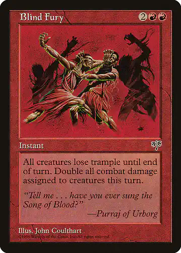 Blind Fury - mir Spoiler