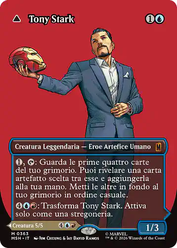 Tony Stark - msh Spoiler