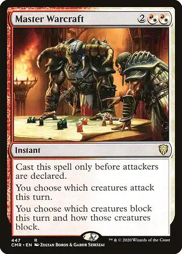 Master Warcraft - cmr Spoiler