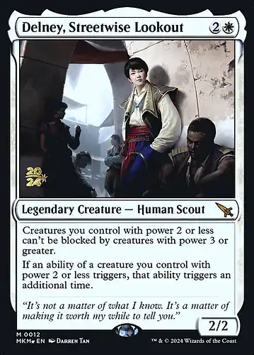 Delney, Streetwise Lookout - mkm Spoiler