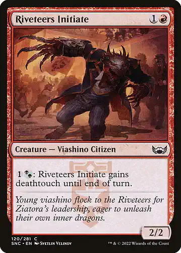 Riveteers Initiate - snc Spoiler