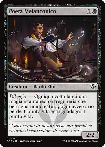Melancholic Poet - sos Spoiler