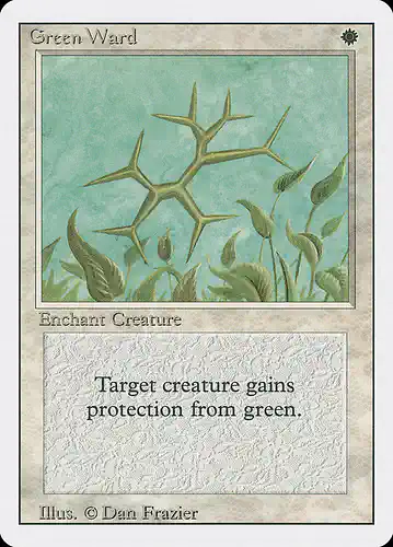 Green Ward - 3ed Spoiler
