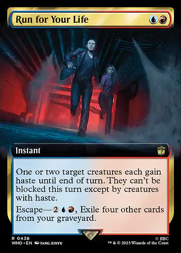 Run for Your Life - who Spoiler