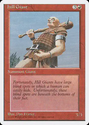 Hill Giant - 4ed Spoiler