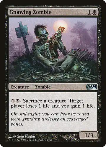 Gnawing Zombie - m14 Spoiler