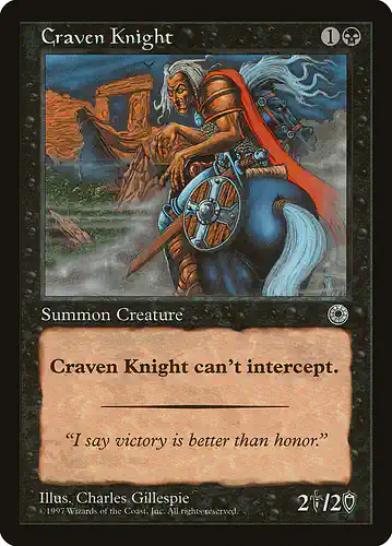 Craven Knight - por Spoiler