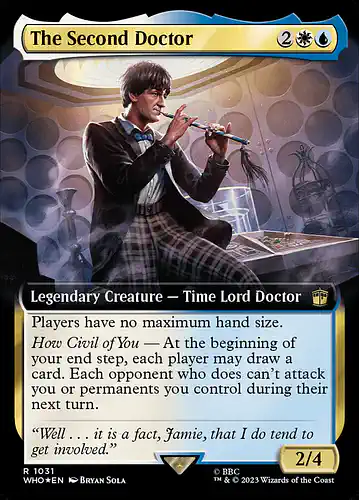 The Second Doctor - who Spoiler
