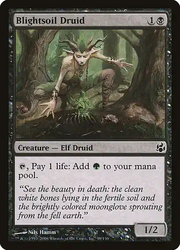 Blightsoil Druid - mor Spoiler