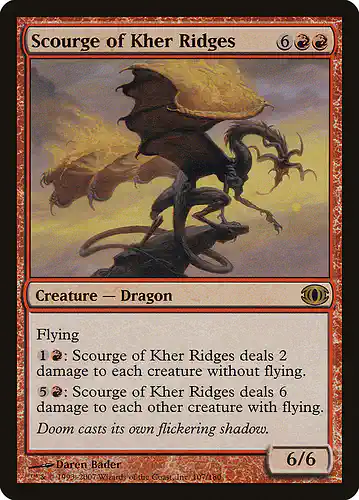 Scourge of Kher Ridges - fut Spoiler