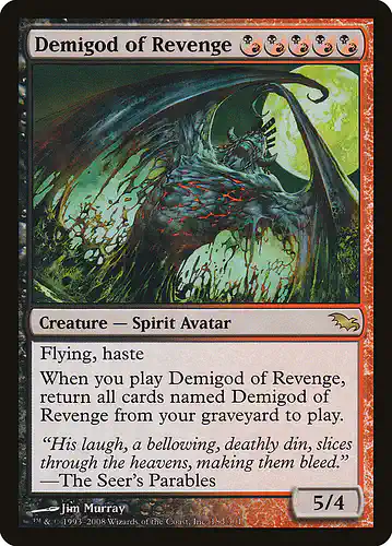 Demigod of Revenge - shm Spoiler