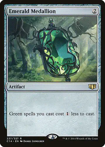 Emerald Medallion - c14 Spoiler