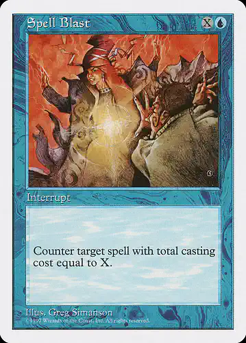 Spell Blast - 5ed Spoiler
