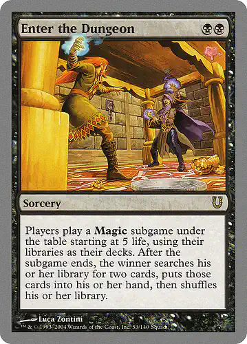 Enter the Dungeon - unh Spoiler