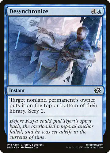Desynchronize - bro Spoiler