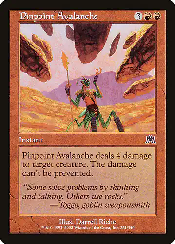 Pinpoint Avalanche - ons Spoiler