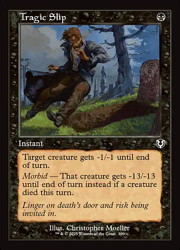 Tragic Slip - inr Spoiler