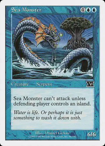 Sea Monster - 6ed Spoiler