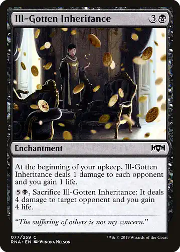 Ill-Gotten Inheritance - rna Spoiler