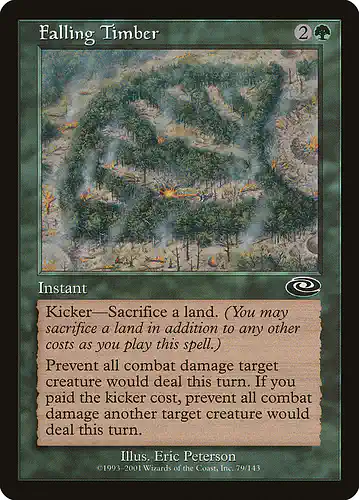 Falling Timber - pls Spoiler