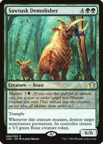 Sawtusk Demolisher - c20 Spoiler