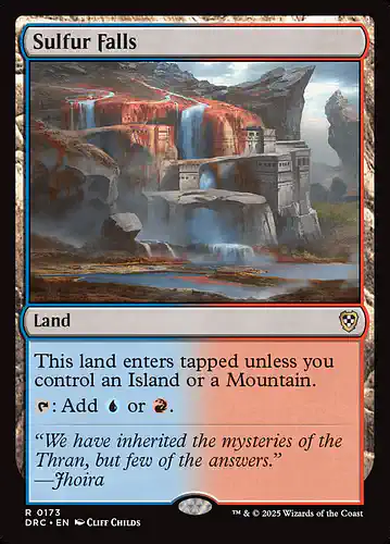 Sulfur Falls - drc Spoiler