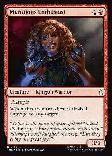 Munitions Enthusiast - trk Spoiler