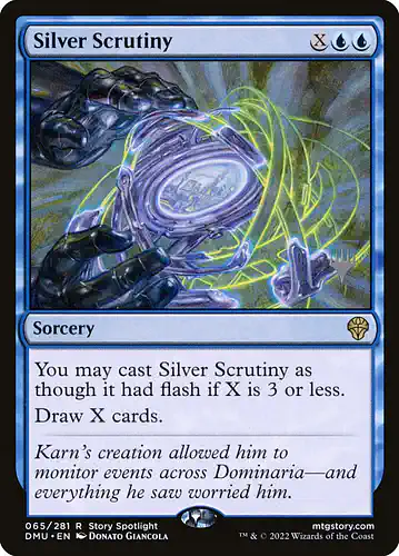 Silver Scrutiny - dmu Spoiler