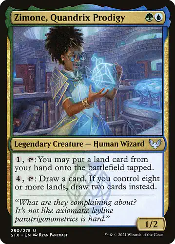 Zimone, Quandrix Prodigy - stx Spoiler