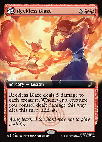 Reckless Blaze - tle Spoiler