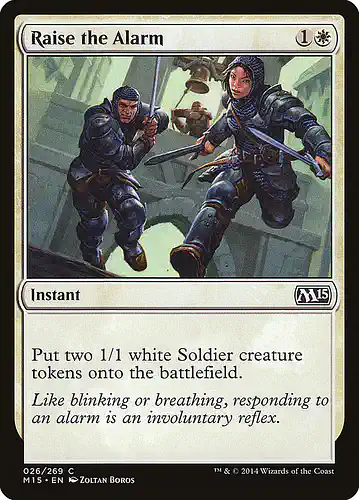 Raise the Alarm - m15 Spoiler