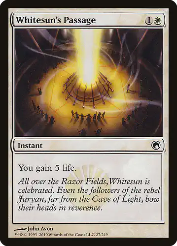 Whitesun's Passage - som Spoiler