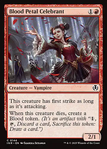 Blood Petal Celebrant - inr Spoiler