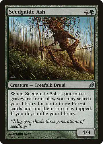 Seedguide Ash - lrw Spoiler