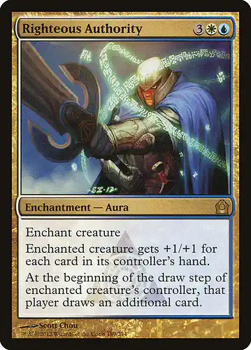 Righteous Authority - rtr Spoiler